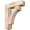 Ekena Millwork Westlake Craftsman Smooth Bracket w/ Offset Brace, Douglas Fir, 7 1/2"W x 28"D x 32"H BKT0806X28X32WTL04SDF - alternate 1